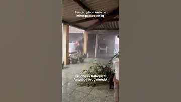 FURACÃO MILTON NO BRASIL? 😱😱😱 #shorts #furacao #tornado