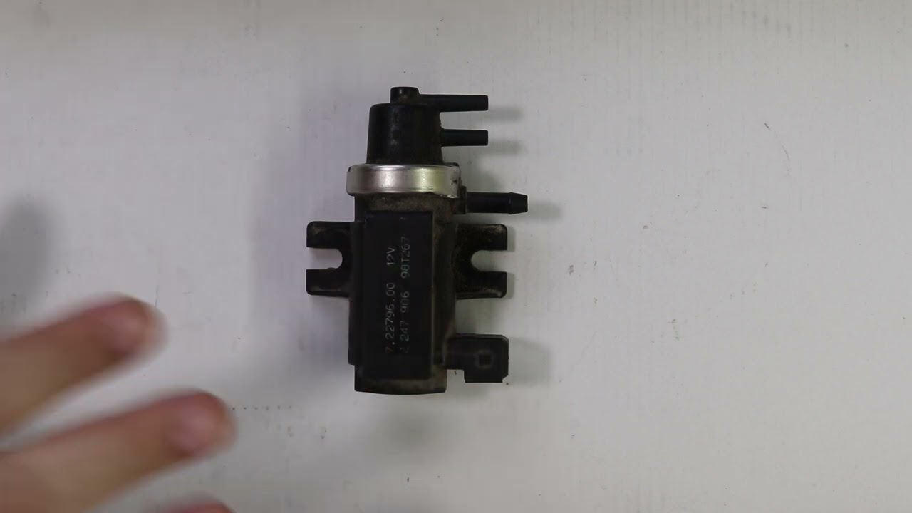 Prueba SENCILLA de FALLO en electroválvula del TURBO o solenoide, pérdida de potencia