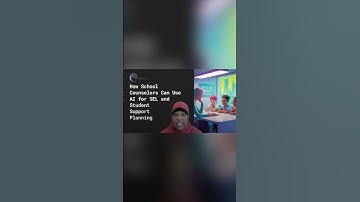 How School Counselors Can Use AI for SEL and Student Support Planning