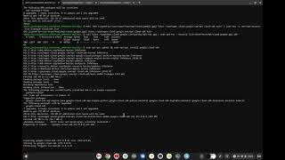 Install gcloud CLI and Auth