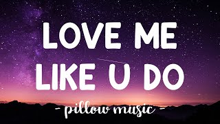 Love Me Like U Do - Dony (Lyrics) 🎵