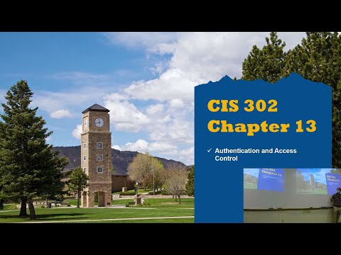 Chapter 13- Authentication and Access - CIS 302