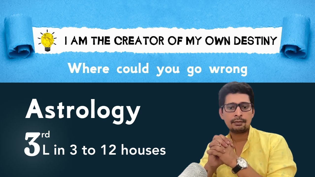 Unlocking the Secrets 3rd Lord in 3rd to 12 Houses in Astrology VR ...