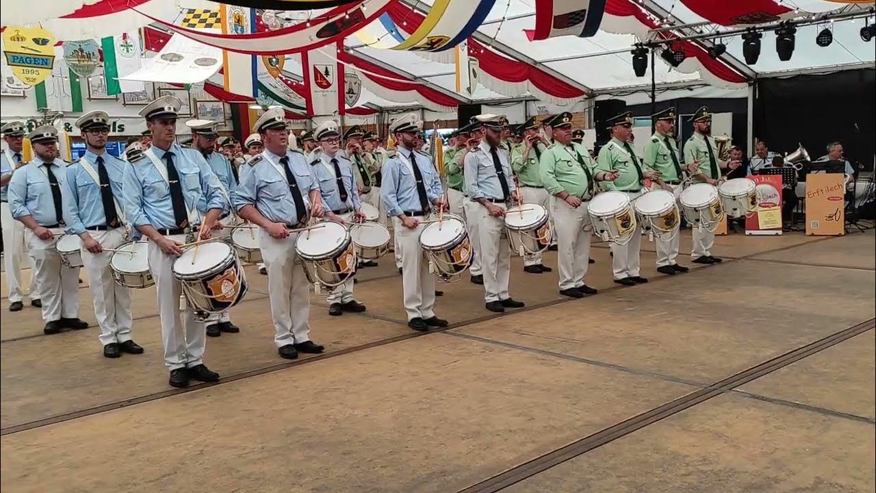 Graf Waldersee, Schützenfest Königshoven 2023, Tambourcorps "Sandhasen