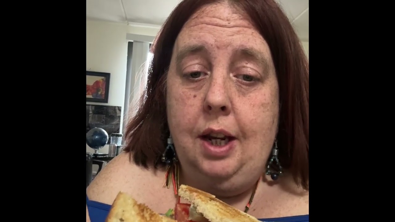 Teriyaki garlic ranch burger on rye