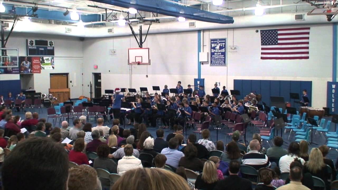 Walnut Springs Middle School Band Westerville,OH concert 3 YouTube