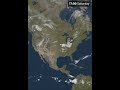 Movement of Clouds in North &amp; Central America during last 17 Hrs on 17th May @2.00am GMT- bbc.com