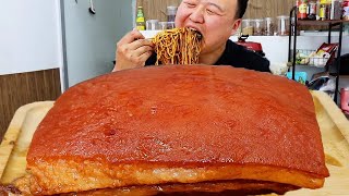 20斤五花肉，阿强做“台式卤肉饭”，肥而不腻，一口下去满嘴爆汁｜Mukbang【cram阿强】