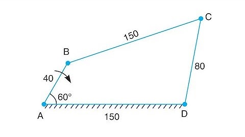 NX: Motion Simulation | Four Bar Chain Mechanism - Crank-Rocker PART - 2