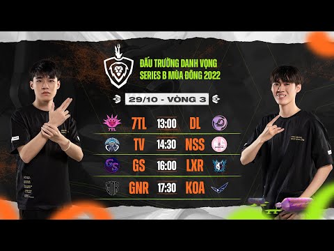 Video ĐẤU TRƯỜNG DANH VỌNG SERIES B MÙA ĐÔNG 2022 - NGÀY 3... - youtube
