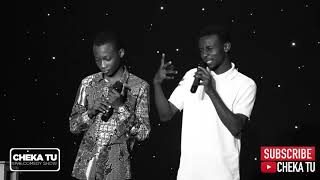 CHEKA TU. Tribes Edition. Mr Romantic kwenye stage na shairi ' Siku niliyomuona'.