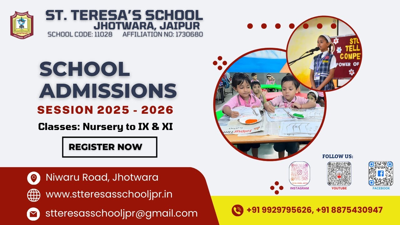 New Admissions Open 2025-26 - YouTube
