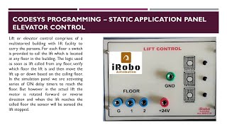 Codesys programming----Elevator control simulation using SAP