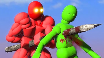 Super Powerful NPC fights the Smart AI! OVERGROWTH NPC Wars