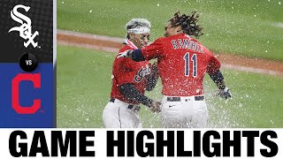 Indians clinch playoff berth on Ramírez's walk-off | White Sox-Indians Game Highlights 9/22/20