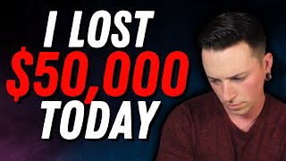 Biggest Losing Day of My Career trading Tesla Stock