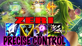 WILD RIFT ZERI ADC GAMEPLAY | PRECISE CONTROL - ZERI BUILD RUNES