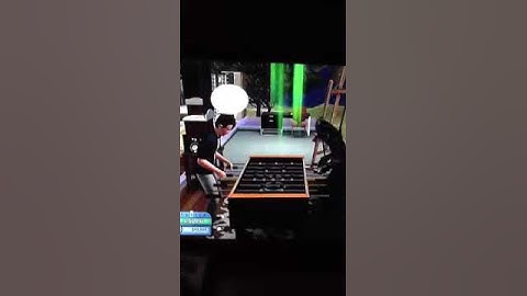 Sims 3 xbox 360: hanging out with the grim reaper :D