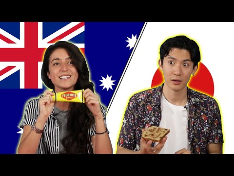 Australian & Japanese People Swap Snacks