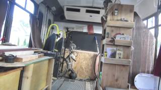 Shuttle Bus Conversion, Wheelchair Motorhome Project, Video 37