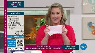 Beekman 1802 Happy Place 160count Heavy Duty MultiSurfac...