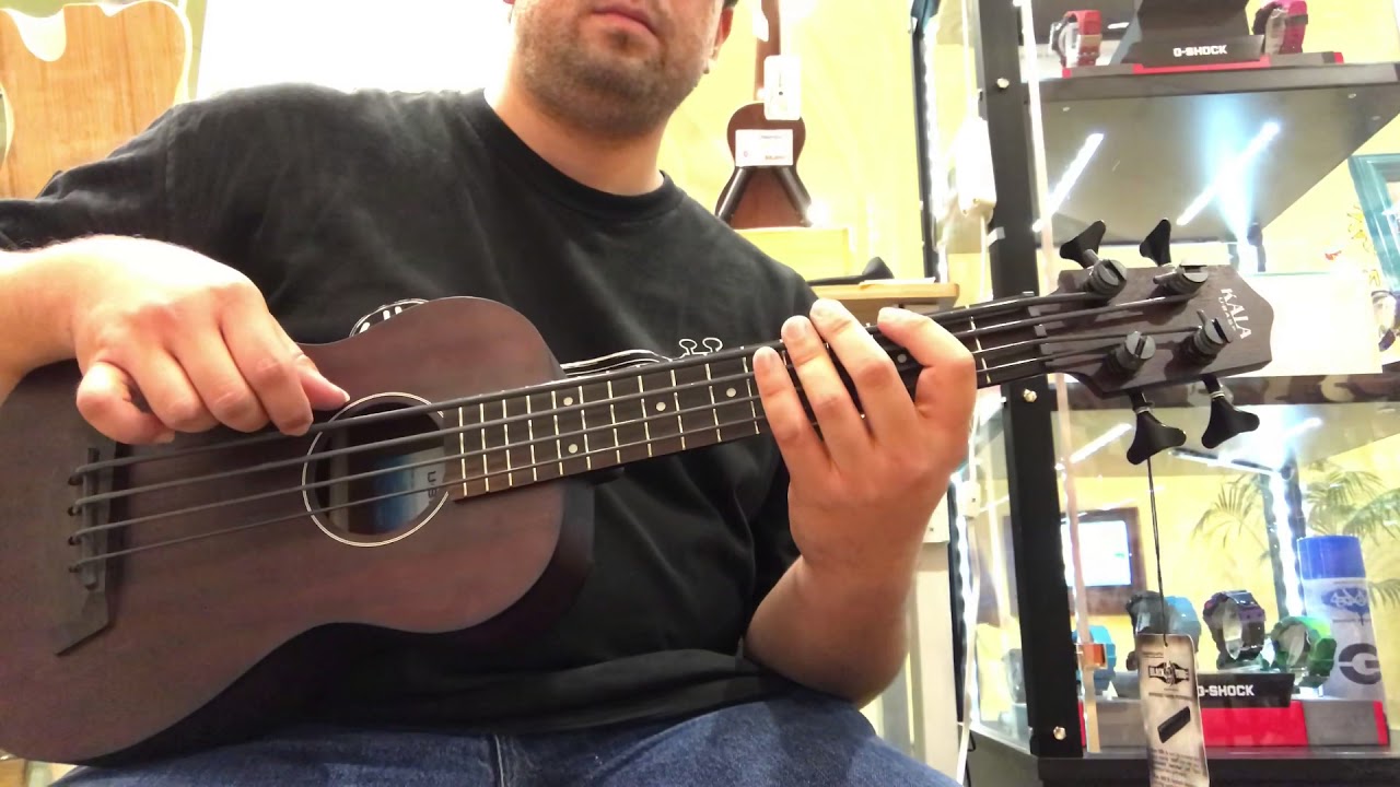 Kala Ubass Rumbler - Mahogany - Sound Sample (Turn Up Volume)