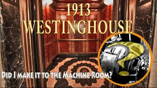 FANTASTIC 1913 WESTINGHOUSE ELEVATOR MOD