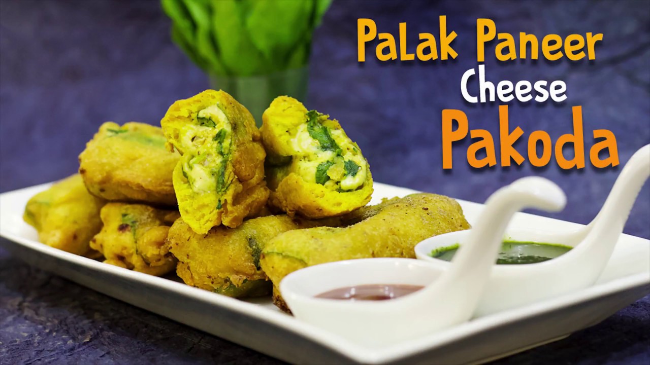 How to Make Palak Paneer Cheese Pakoda | पालक पनीर चीज़ पकौड़ा | Chef Harpal Singh | chefharpalsingh