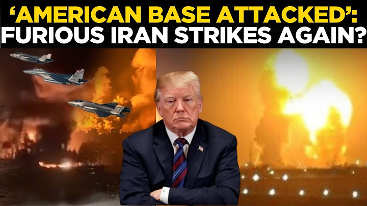 LIVE | U.S. Military Base Attacked In Iran's Neighbourhood; Air Attack As Tehran Vows Revenge
