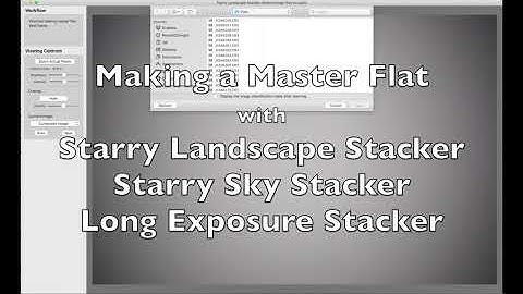 Making Master Flat-field Frames with SLS, SSS and LES