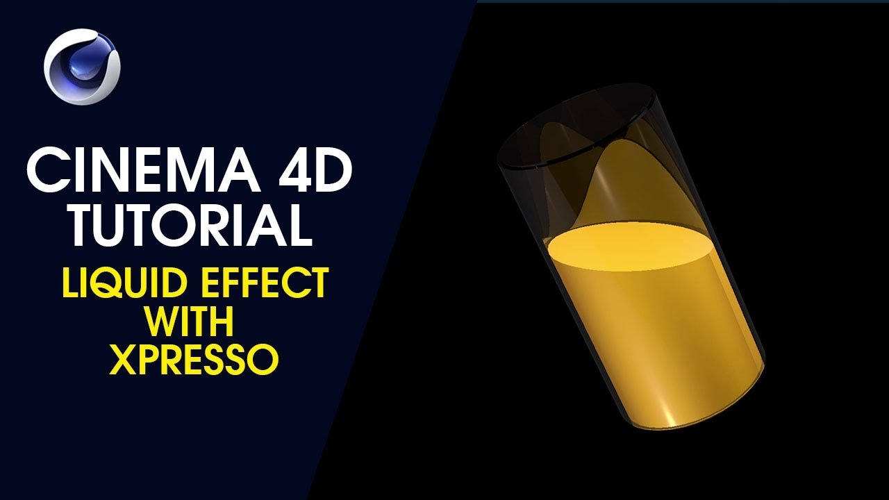 Liquid Effect with XPresso Cinema 4D Tutorial YouTube