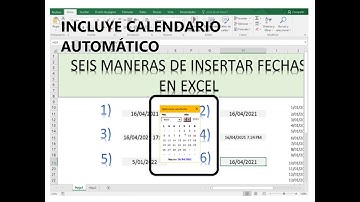 Seis Maneras De Como Poner Fechas En Excel 2022 Calendario Automatizado como poner fecha en Excel