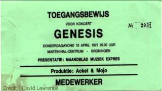 Genesis Live Groningen 1975 The Supernatural Anesthetist