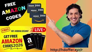 *NEW* Free Amazon Gift Cards 2026 🎁 How to get FREE Amazon Gift Card Codes (UPDATED)[New Technic] ✅🔥