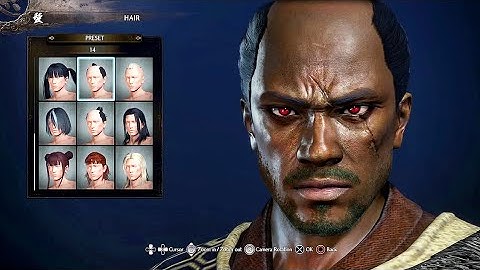 NIOH 2 - Character creation is AMAZING!