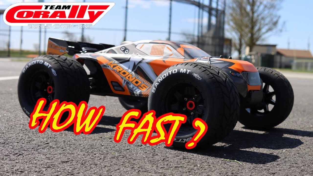 Team Corally Kronos XTR Speed Test