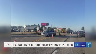 1 dead after crash on South Broadway Ave. in Tyler