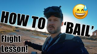 FPV Drone Flying Lesson: HOW TO BAIL!