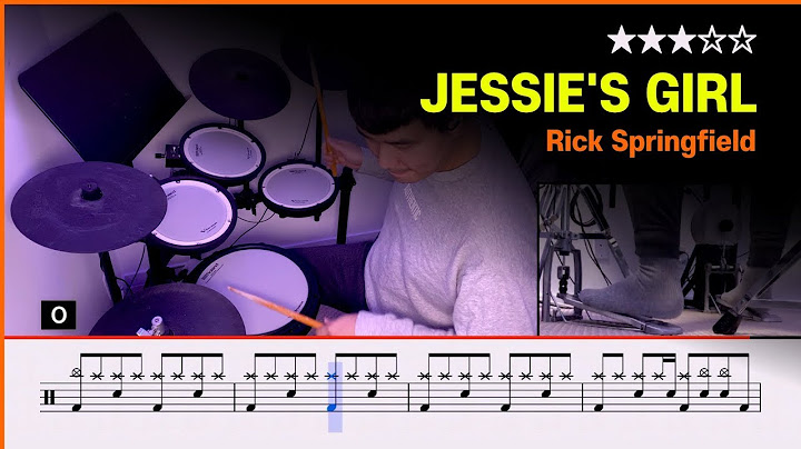 Jessie's Girl Drums version - Drums performance video thumbnail
