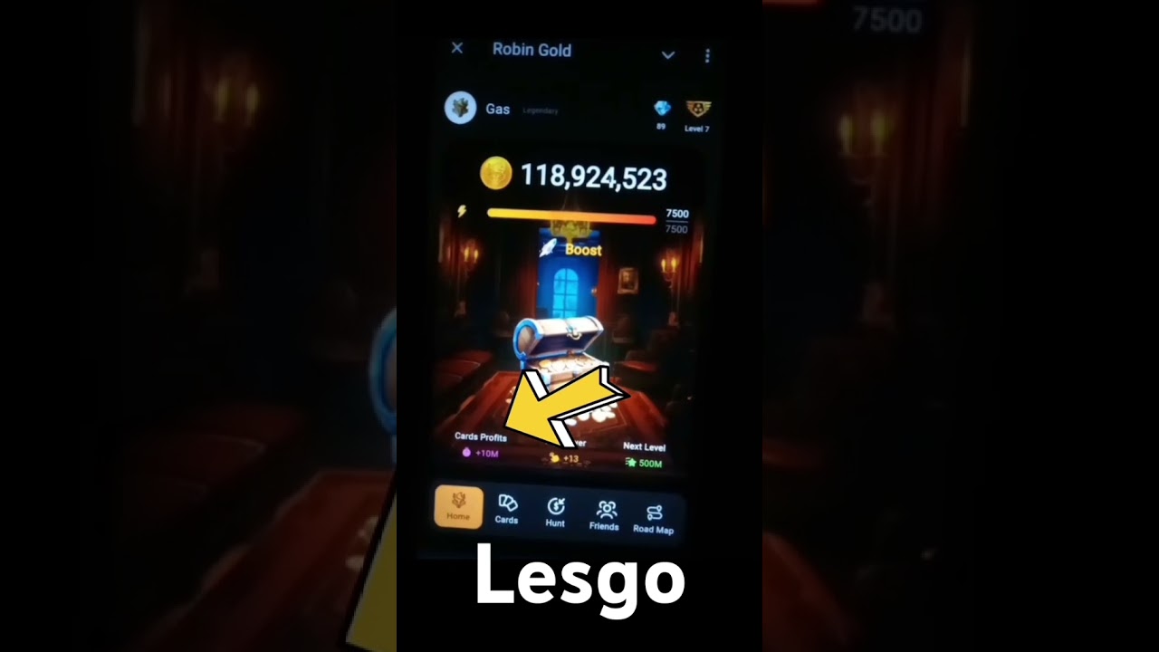 Robin gold new  profit 10M