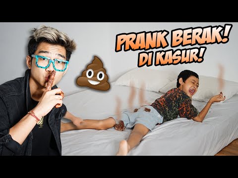 YANG KITA TUNGGU-TUNGGU! PRANK BOCIL BERAK DI KASUR!!! DIA JIJIK SAMPAI MARAH BESAR!!!