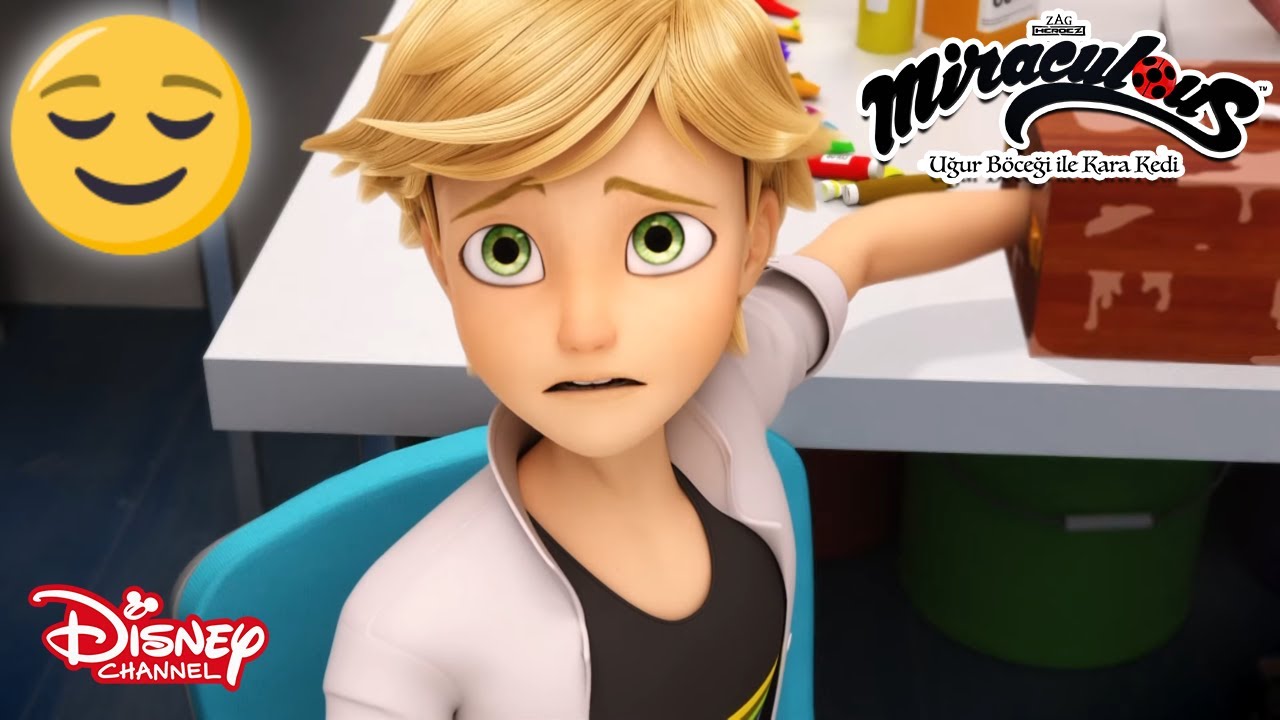 Adrien ve Marinette Dostluğu🤗😘 | Mucize: Uğur Böceği ile Kara Kedi | Disney Channel TR