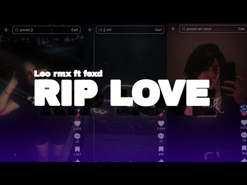 INI YANG KALIAN CARI!!DJ RIP LOVE X SOPAN (SLOWED FULL BASS)