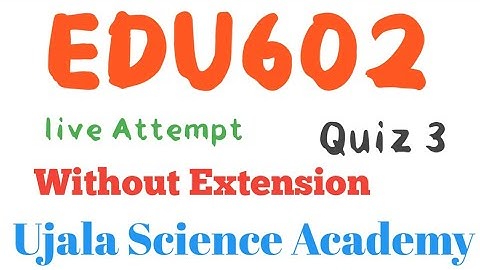 VU Cheat quiz Method  for all Subjects like EDU, CS, BIT, ECH, PSY, PHY Except Mathematics ||