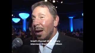 Israel’s Channel 10 Gil Tamary interviews Oracle’s Larry Ellison