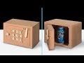 How To Make A Cardboard Code Lock Safe