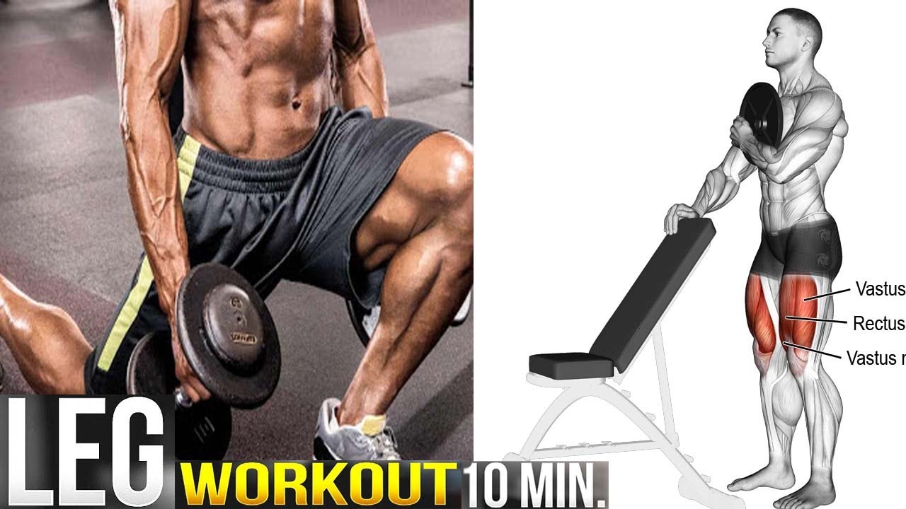 5 Day Legs Workout At Home With Dumbbells for Push Pull Legs