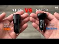 Usbc car chargers comparison 2 temu vs 14 amazon