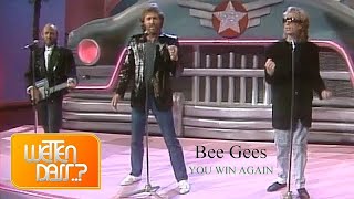 Bee Gees - You Win Again (Wetten, Dass..? Sep 26, 1987)