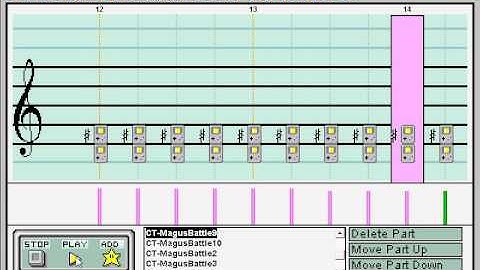 Chrono Trigger, Battle with Magus - Mario Paint Composer